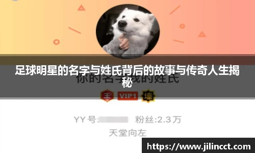 足球明星的名字与姓氏背后的故事与传奇人生揭秘